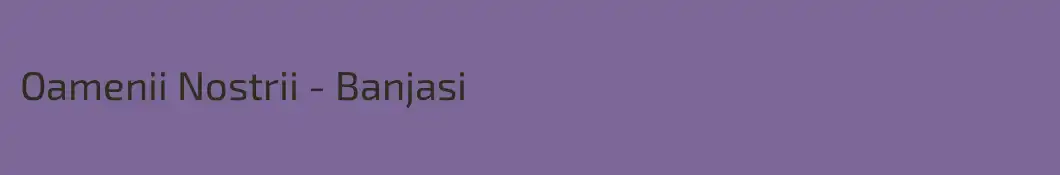 Oamenii Nostrii - Banjasi
